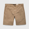 Andrew 8" Stretch Twill Short - Chinchilla
