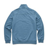 Bobby Brushback Fleece Zip Mock - Blue Heather