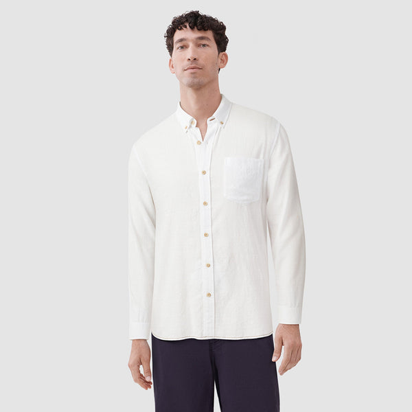 Brian Slub Shirt - White
