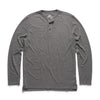 Shirts & TopsMensSean Classic Soft Henley - Charcoal Heather