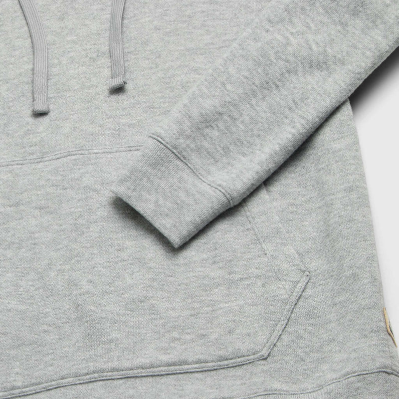 Justin Cashmist Fleece Hoodie - Heather Grey