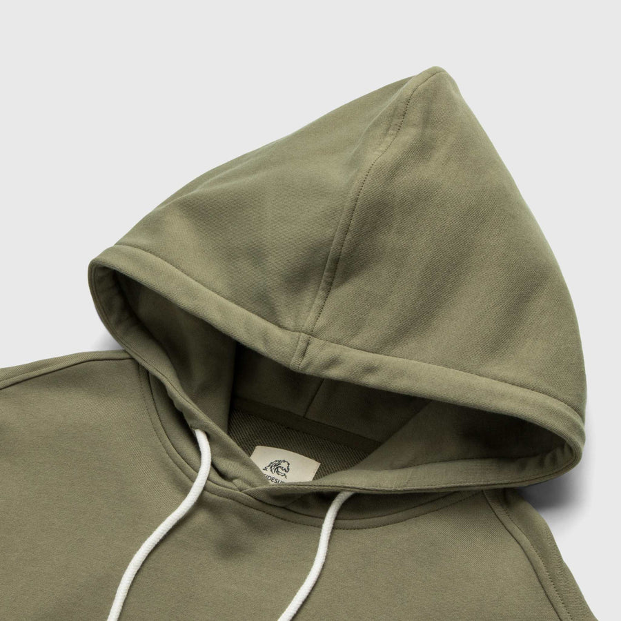Marine French Terry Hoodie - Lichen Green - Surfside Supply Co