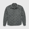 Lennon Quilted Shirt Jacket - Iron Gate Grey
