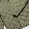 Lennon Quilted Shirt Jacket - Lichen Green