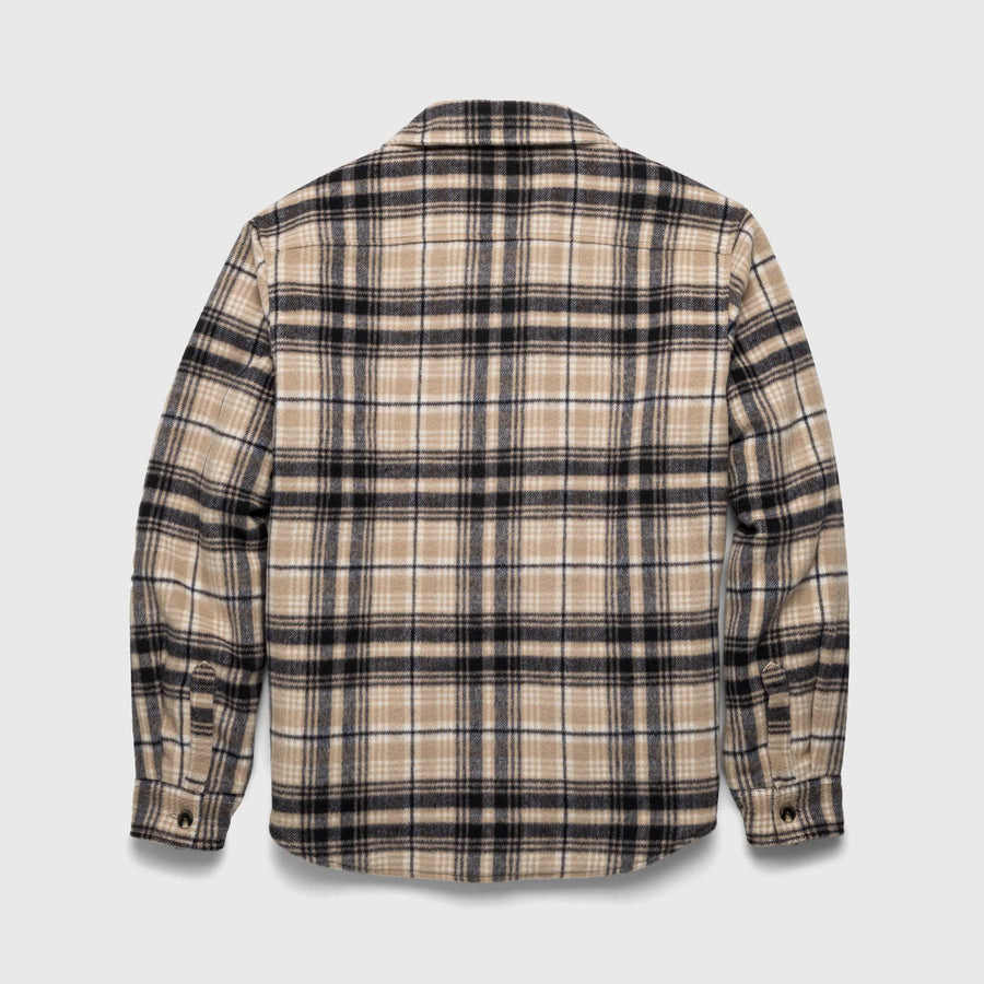 Skip Sherpa Shirt Jacket - Chinchilla - Surfside Supply Co