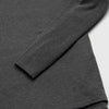 Sean Ultra Soft Classic Henley - Charcoal Heather