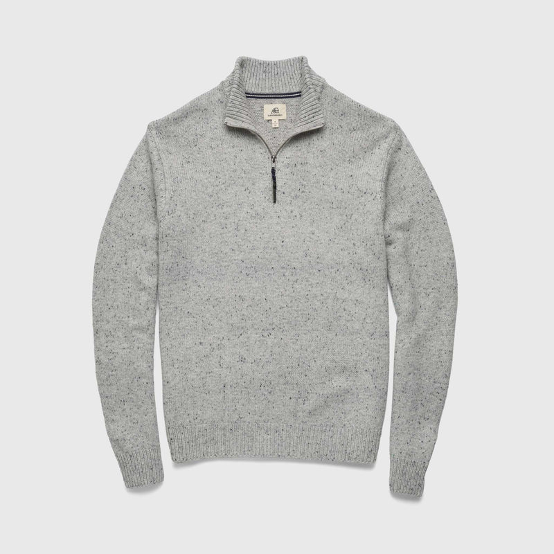 Robbie Mock Sweater - Heather Grey