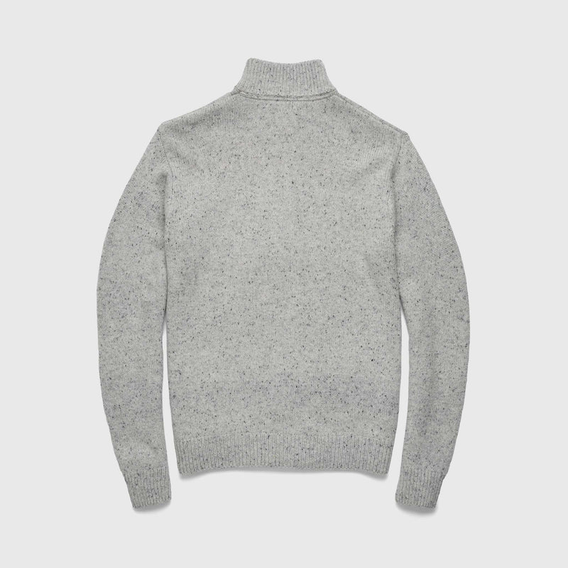 Robbie Mock Sweater - Heather Grey
