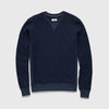 Butch Waffle Thermal Crewneck - Navy Heather