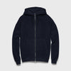 Danny Full-Zip Fuzzy Fleece Hoodie - Navy Blazer