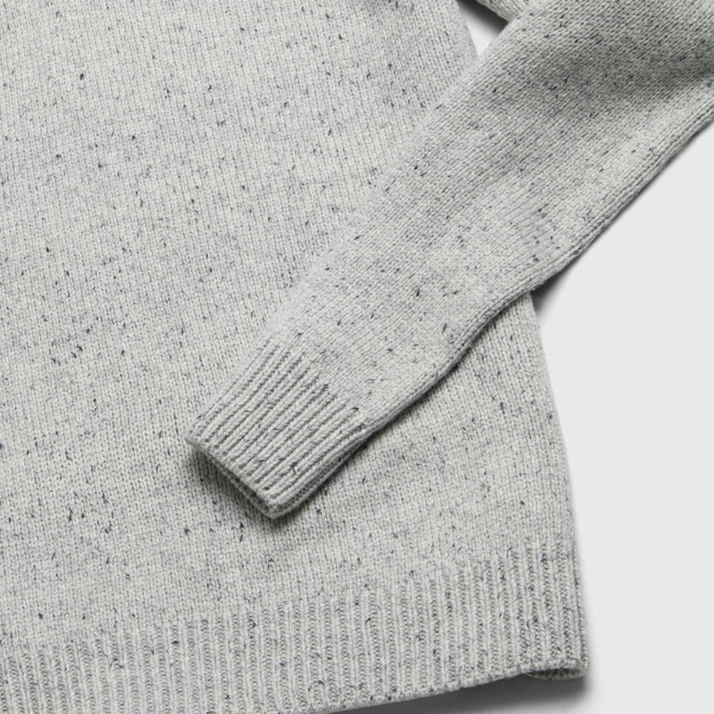 Robbie Mock Sweater - Heather Grey