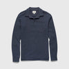 Cary Fleece Polo - Navy Heather
