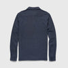 Cary Fleece Polo - Navy Heather