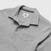 Cary Fleece Polo - Heather Grey