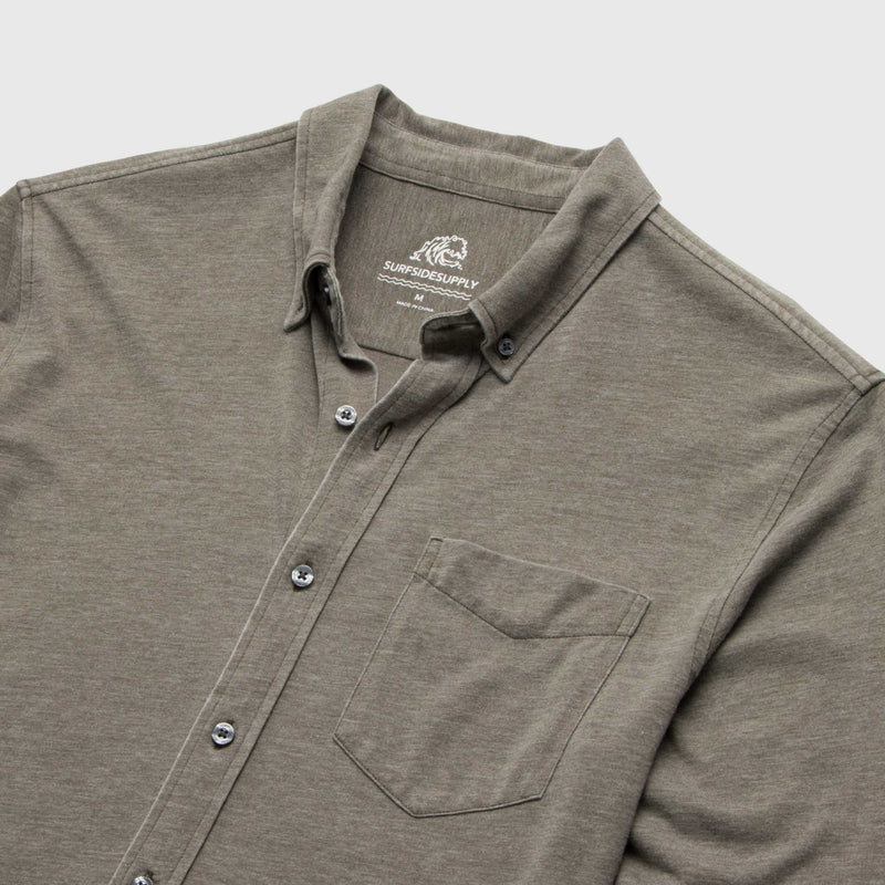 Anthony Burnout Shirt - Olive Night