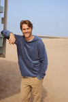 Dave Chenille Hoodie - China Blue