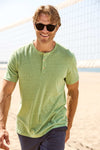 Sean Jersey Henley - Turf Green