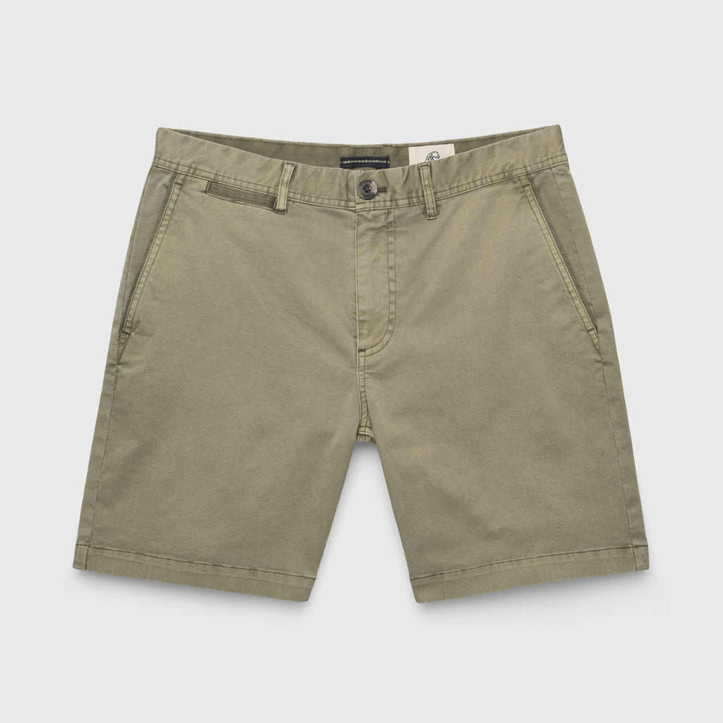 Andrew Stretch Twill Short - Lichen Green - Surfside Supply Co