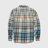 Brian Ombre Plaid Shirt - Aqua Combo