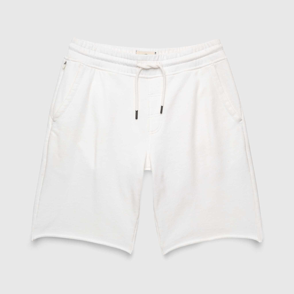 Sailor Drawstring Terry Short - White- Surfside Supply Co