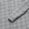 Brian Brushed Plaid Shirt - Heather Grey