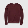 Butch Waffle Thermal Crewneck - Cabernet Heather