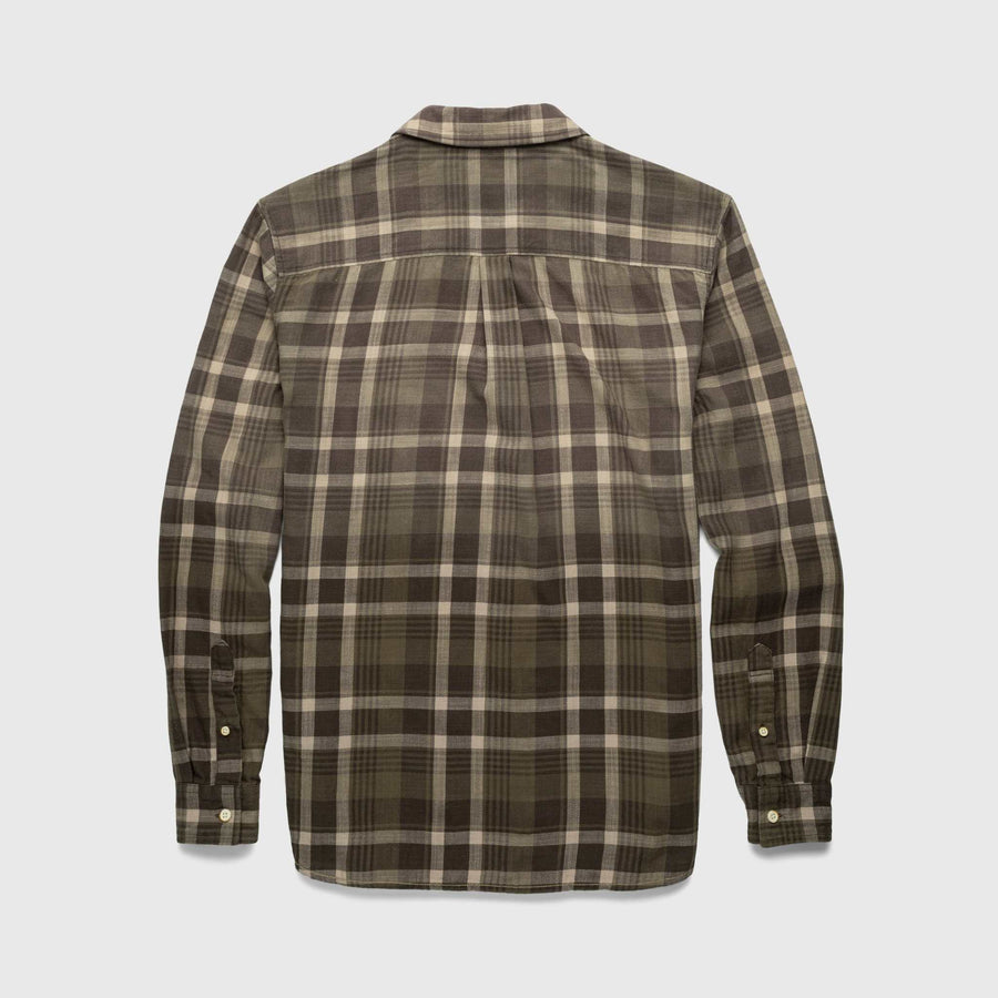 Brian Ombre Plaid Shirt - Green Combo - Surfside Supply Co
