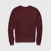 Butch Waffle Thermal Crewneck - Cabernet Heather