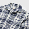 Brian Flannel Plaid Shirt - Jet Stream Combo