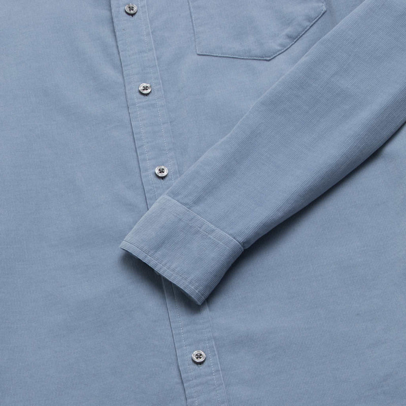 Brian Corduroy Shirt - Country Blue