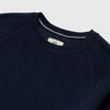 Butch Fuzzy Fleece Crewneck - Navy Blazer