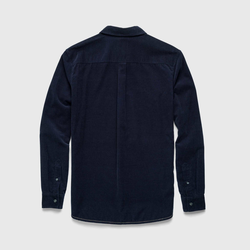 Brian Corduroy Shirt - Navy Blazer