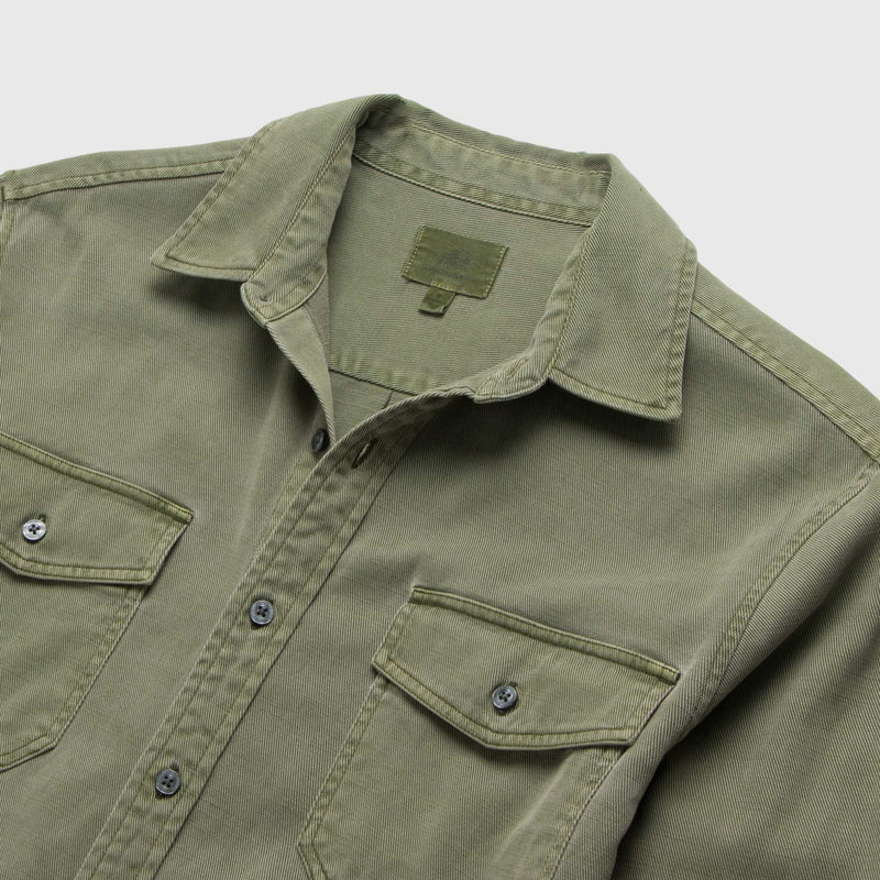 Jeb Tencel Shirt - Lichen Green