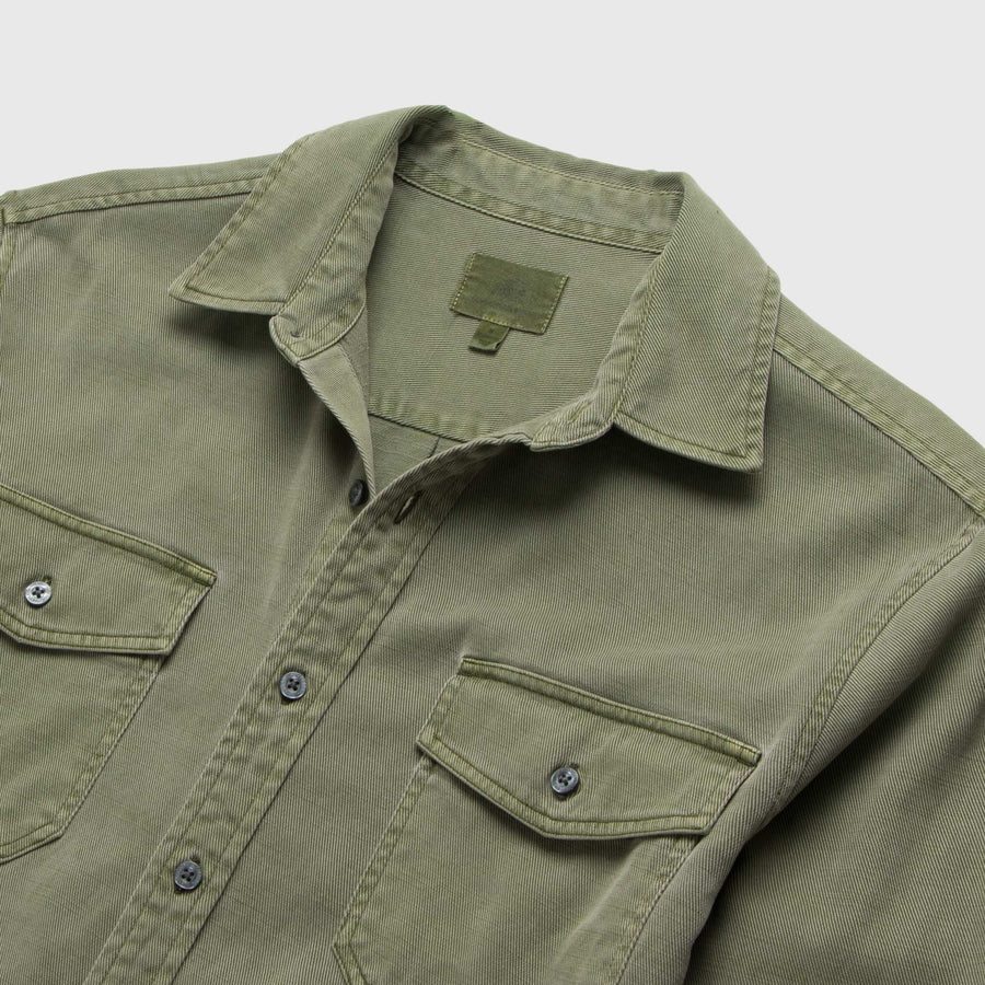 Jeb Tencel Shirt - Lichen Green - Surfside Supply Co. – Surfside