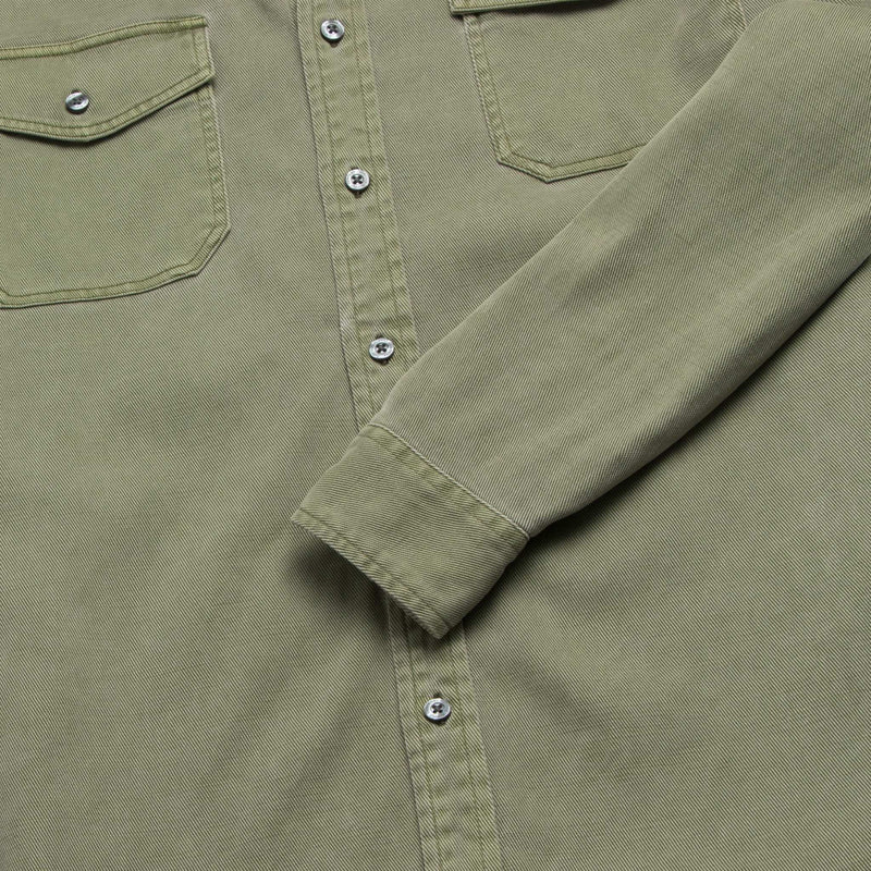 Jeb Tencel Shirt - Lichen Green