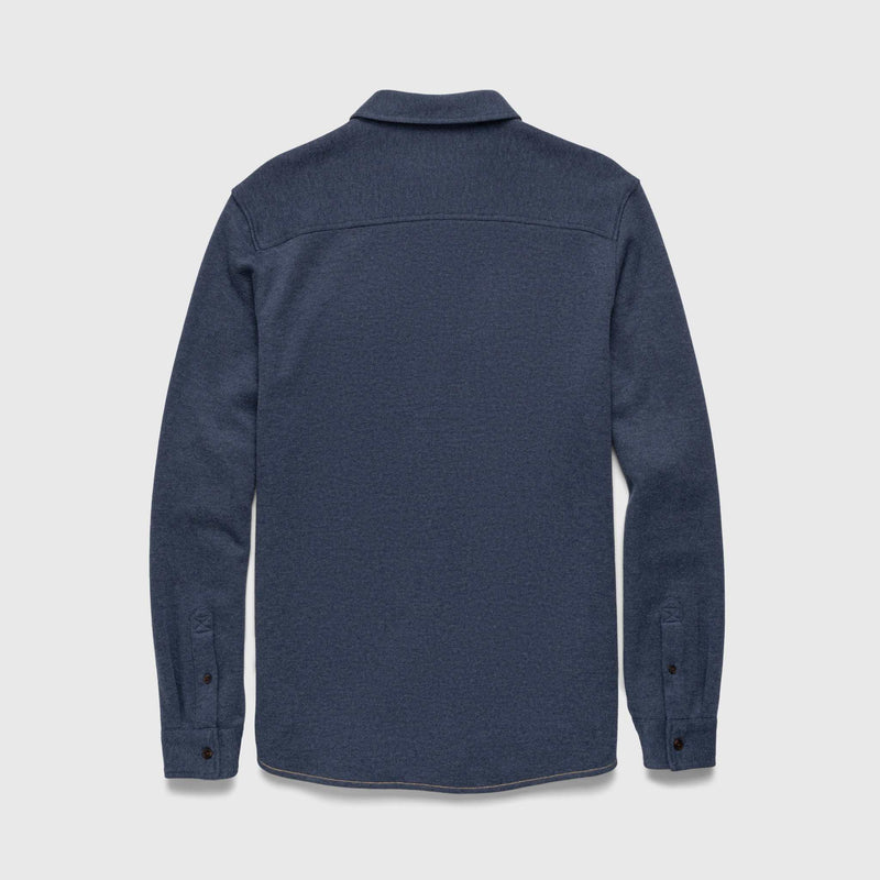 Rex Soft Knit Shirt - Navy Heather
