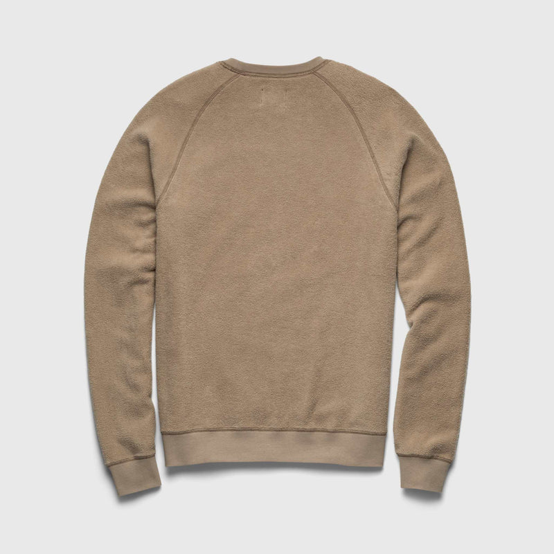 Butch Fuzzy Fleece Crewneck - Chinchilla