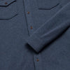Rex Rib Knit Shirt - Navy Heather