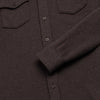 Rex Soft Knit Shirt - Brown Heather