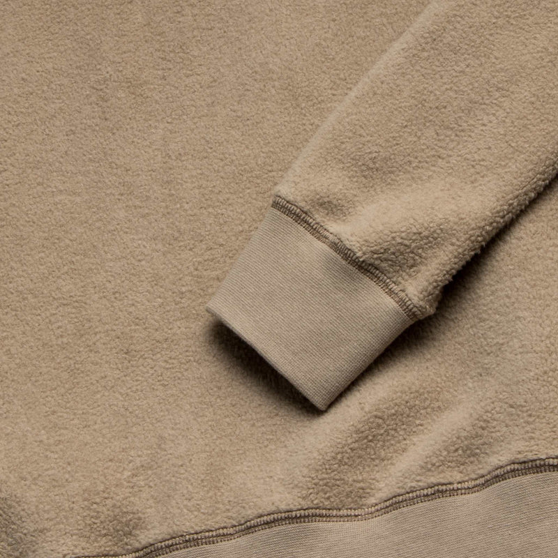 Butch Fuzzy Fleece Crewneck - Chinchilla