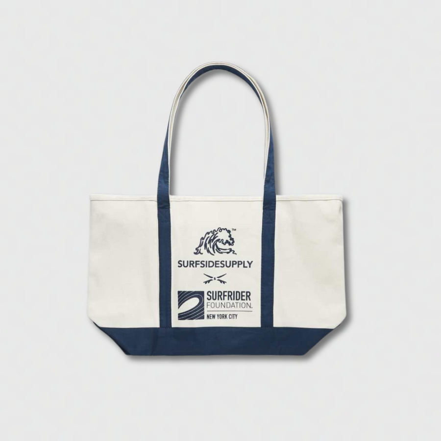 Surfrider Canvas Beach Bag - NaturalSurfside Supply Co. – Surfside