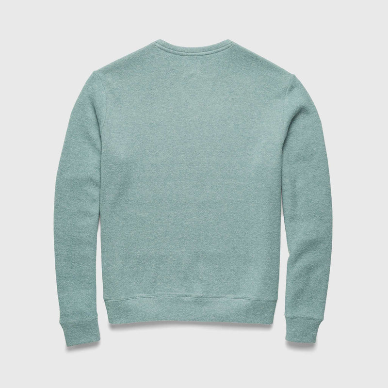 Butch Cashmist Crewneck - Aqua Heather