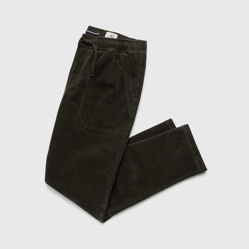 Tyler Corduroy Utility Pant - Peat Moss