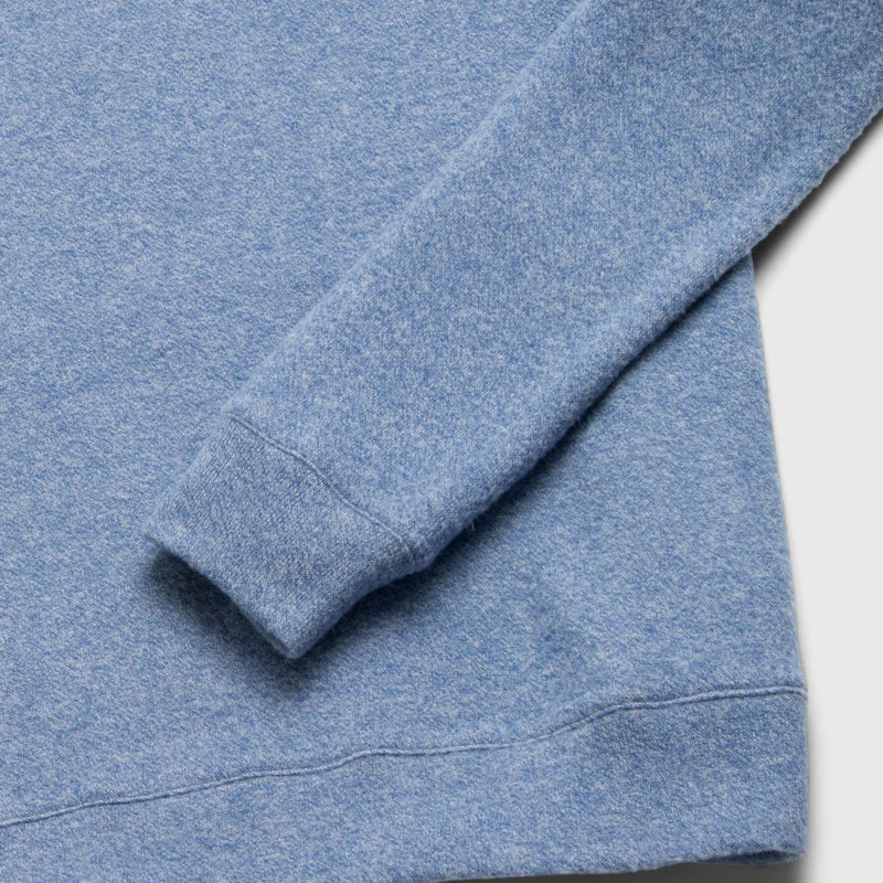 Butch Cashmist Crewneck - Blue Heather