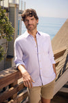 Brian Slub Shirt - Lavender