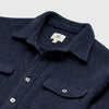 Dylan Waffle Fleece Shirt Jacket - Navy Heather