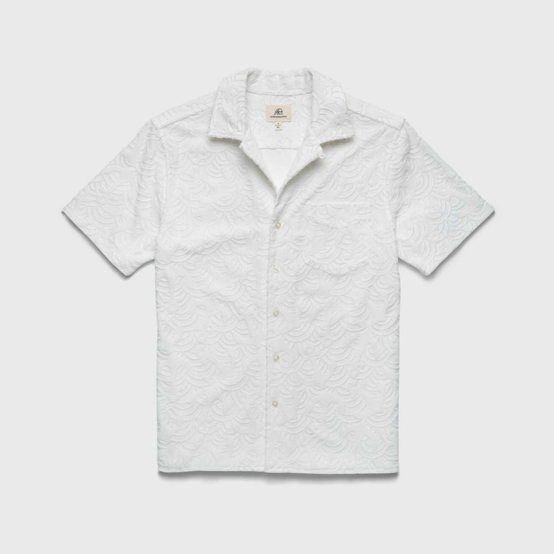 camp collar shirt Mariner Terry Camp Collar Shirt