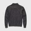 Wesley Polo Cardigan - Charcoal Heather