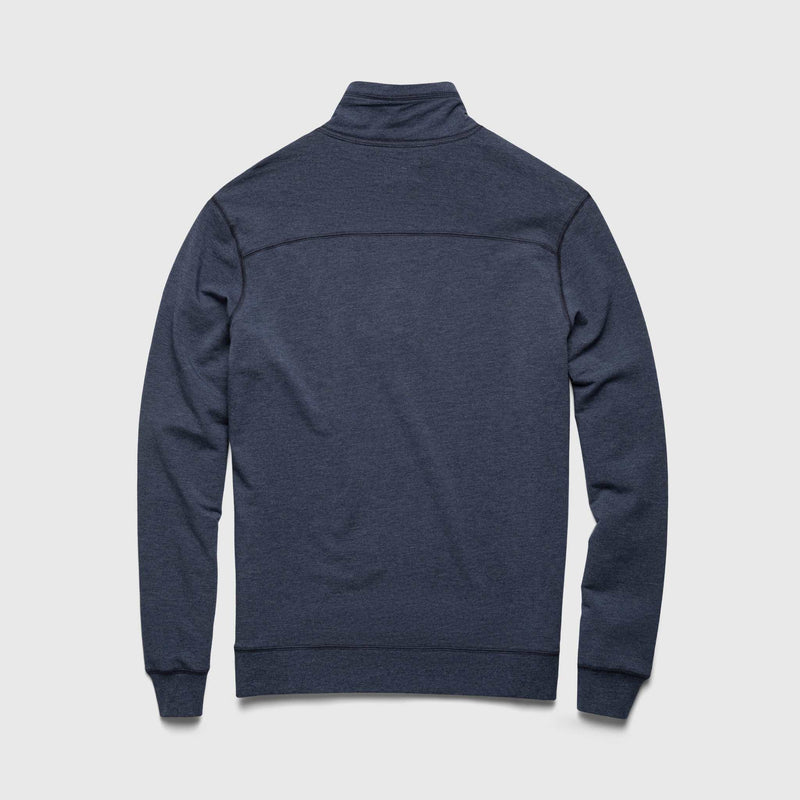 Bobby Brushback Quarter Zip - Navy Heather