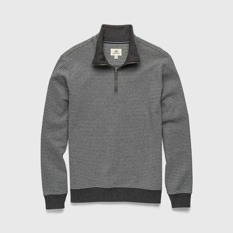 Bobby Fleece Quarter Zip - Charcoal Heather